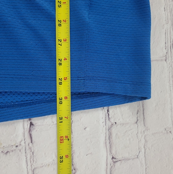 Nike Golf Men's XL AeroReact 1/2 Zip Long Sleeved Pullover Top Blue - Picture 8 of 9